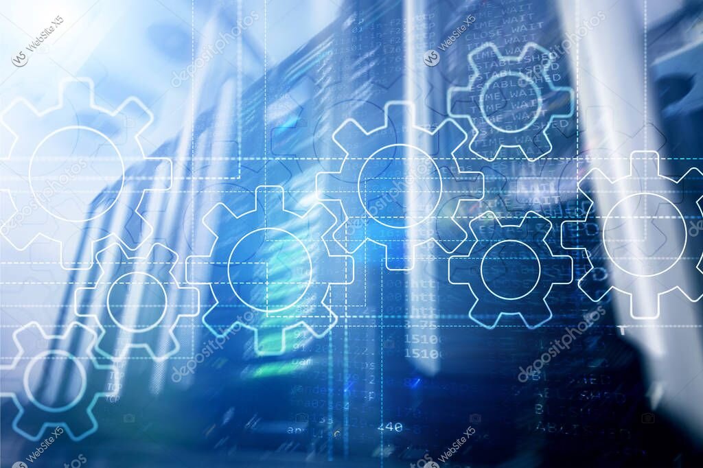 Vista di impianto industriale con sistemi integrati